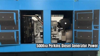 Solución de energía del generador diésel Perkins de 500 Kva