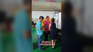 Reciba a los clientes en el taller con el funcionamiento real de la máquina y explicaciones profesionales.