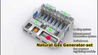 Sistema de generador del gas natural