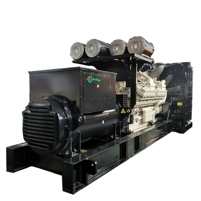 comprar 2 MW 2 Megawatt 50Hz 400V Generador Diesel con Motor Cummins 2500kva Generador de la Planta online manufacture