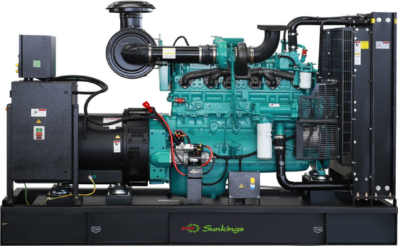 comprar Eficiencia de combustible Generador diesel de tipo abierto Conjunto de 300KVA Motor Cummins online manufacture