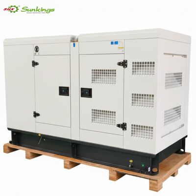 comprar Generador Diésel Silencioso Compacto Stamford ATS de 100 kva Trifásico de 80 kw de Potencia Nominal con Arranque Eléctrico de 24 V CC online manufacture