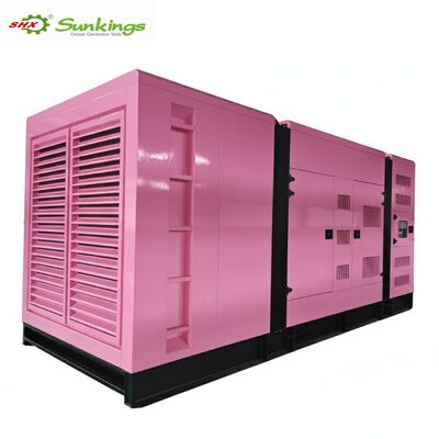 comprar Generador diesel rosa de 50/60 Hz super silencioso de 800 kW con opción de caja de techo de alternador de ATS Stamford online manufacture