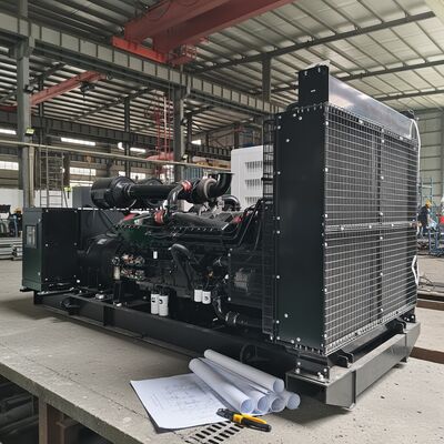 comprar Tipo abierto Generador diesel de cummins 1 Megawatt 1080kw 1250kva 1350kva 1500kva Generador de respaldo diesel Genset para planta de energía online manufacture