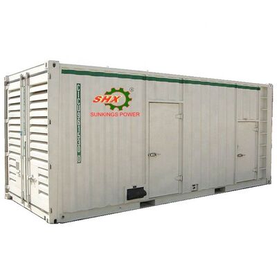 comprar Generador diésel industrial SHX de 1 MW (1 megavatio) / 1250 kVA / 1000 kW de potencia principal y de reserva con cabina insonorizada online manufacture