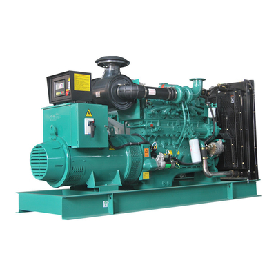 comprar 540 amperios verdes de generador diesel 375kva Genset refrigerado por agua de 300kw online manufacture
