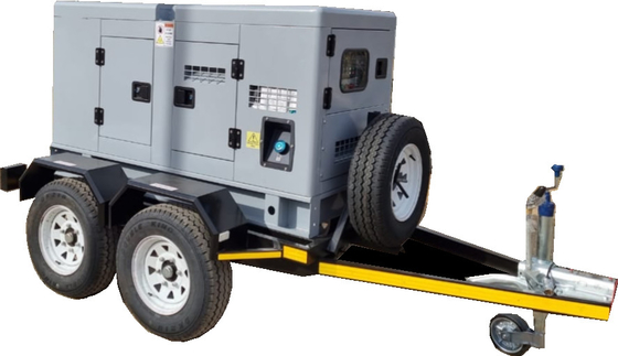 comprar El remolque del CE ISO montó el generador 200kw Genset refrigerado por agua de 3 fases online manufacture