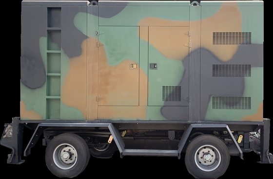 comprar Sistemas refrigerados por agua insonoros de DG de los generadores del remolque del OEM 500kw del alternador diesel de la CA online manufacture