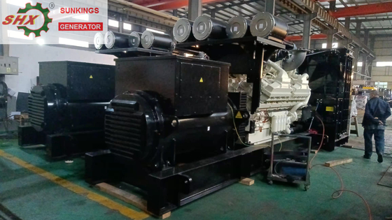 Cummins generadores de alta tensión de 2500kva 6.3kv para puertos marítimos en espera