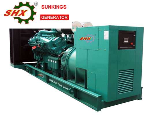 Generadores de tipo abierto de 60hz 6.3kv 1000KW Cummins