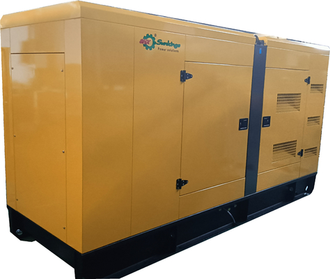 Sistema de generador diesel auto del comienzo 300KVA Cummins del hospital con el panel del control numérico