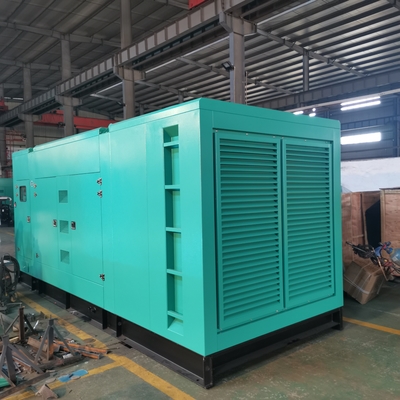 sistema de generador diesel de 1000kva Cummins 800kw Genset insonoro