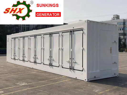 Baudouin 60hz 1500kw Generador de contenedores 24V de arranque eléctrico centro de datos utilizado