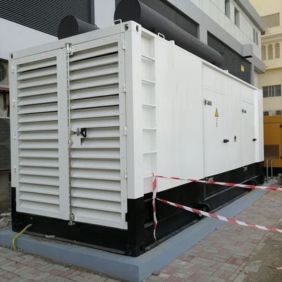 generador diesel 1MW Genset diesel 1000kw 85db del poder grande 2300L
