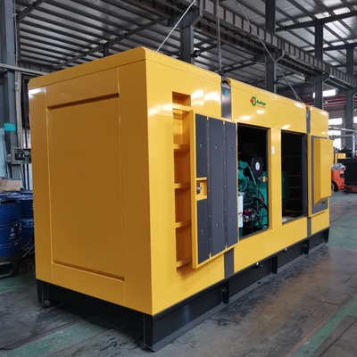 generador diesel 500kva de 1800rpm Cummins generador diesel silencioso 400kw de 3 fases