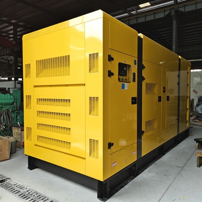545kw Cummins generador diesel conjunto 750kva Generador de espera insonorizado con ATS