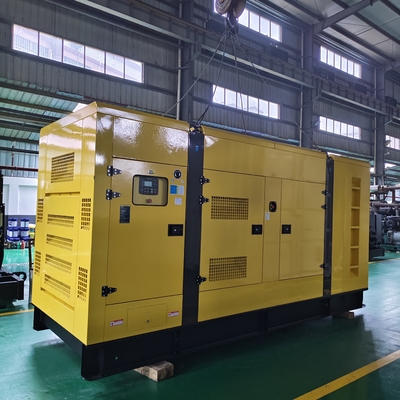 Generador diesel refrigerado por agua de 300 kVA Generador de energía industrial de 3 fases para fábrica y energía de respaldo