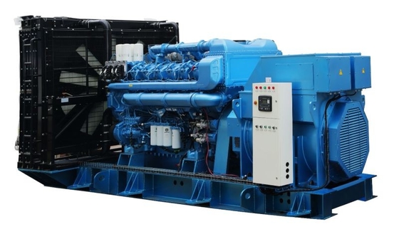 1MW 2MW generador de gas natural/biogás Conjunto de generadores de gas con motor Cummins Yuchai Weichai