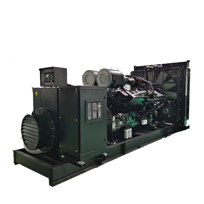Cummins generador de diesel conjunto turboalimentado y refrescado panel de control Smartgen de marco abierto