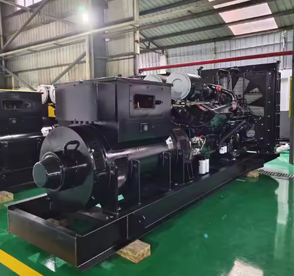 Generador diesel de 500 kW con interruptor de transferencia automática para energía de respaldo en el hogar