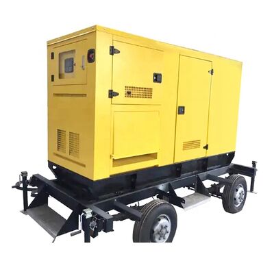SHX 50KVA Generador diesel silencioso Conjunto con remolque Fabricante de alto rendimiento Plantas eléctricas de respaldo Electricidad para uso doméstico