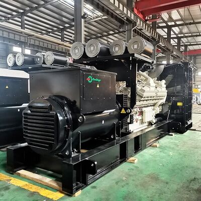 SHX planta de energía diesel Genset 2500kva generador Fiyat
