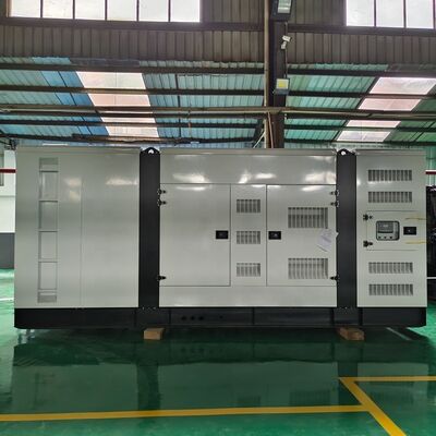 Grupo electrógeno de gas natural silencioso Cummins personalizado de 500kw 625kva para planta de energía con generador refrigerado por agua a precio de fábrica