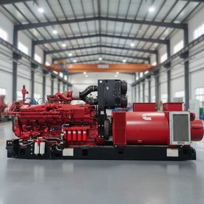 Generadores de gas natural de 500kw 800kw 1000kw de metano LNG LPG con generación de respaldo refrigerada por agua