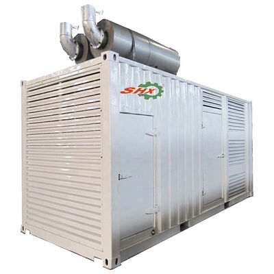 SHX Comercial e Industrial 1200kva de trabajo pesado 960kw generador diesel Conjunto con IP23 Canopy a prueba de lluvia
