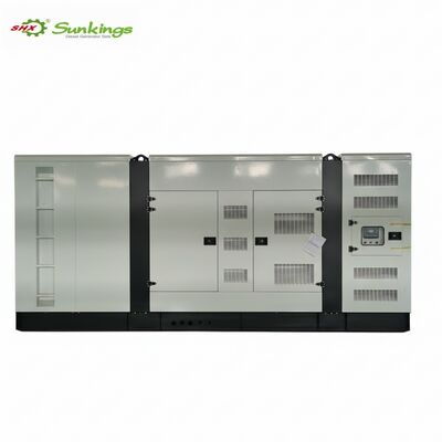 Grupo electrógeno diésel silencioso trifásico de 1000 KW de potencia eléctrica de reserva de fábrica con opción ATS