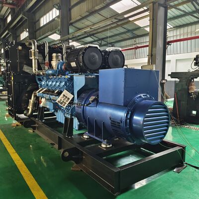 Generador de gas natural Weichai de 300kw y 1mw, grupo electrógeno de gas natural de 500kw y 1000kw con generador industrial trifásico