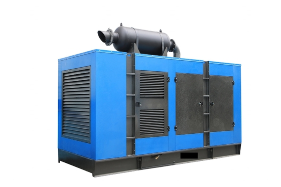 Sistema de generador diesel de 0.8PF 600kva Cummins 400V compacto generador de 3 fases