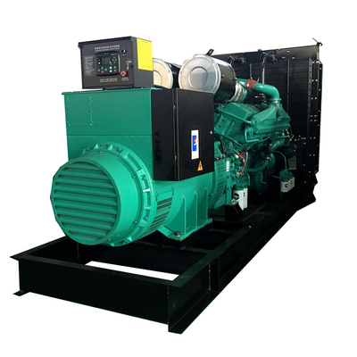 0.8 Retraso 1125kva Cummins Genset Generador diesel de tipo abierto