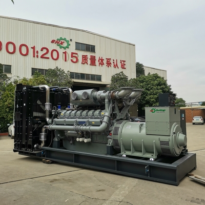 Tipo abierto 1800kw Perkins Generator Electric Generating Sets 2250kva de Real Estate