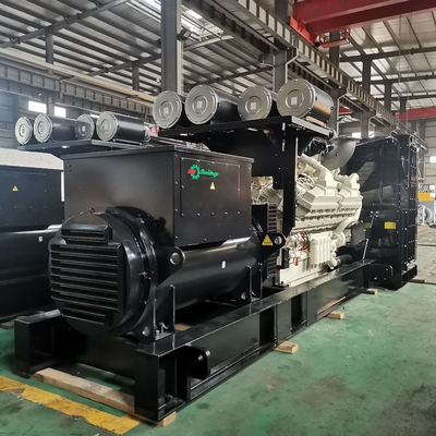generador diesel de 60Hz 2000kw sistema de generador de alto voltaje de 2500 KVA