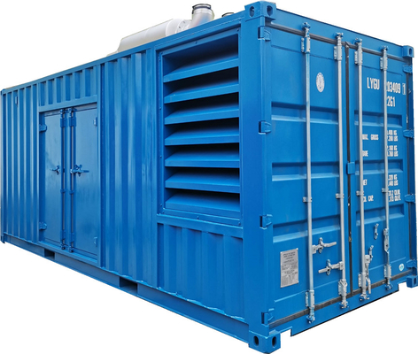 generador de poder espera de reserva silencioso mega de la emergencia de 72dB Genset 1000kw