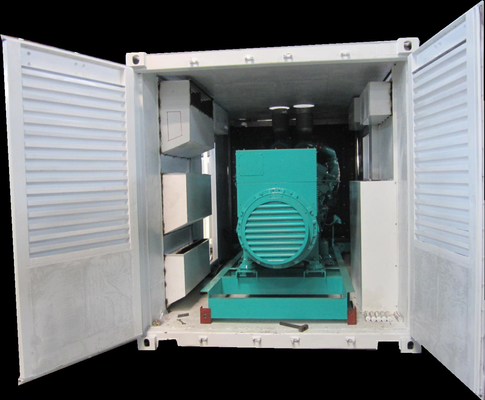 generador silencioso refrigerado por agua 1MW de 3 fases del generador diesel del envase 1000kw