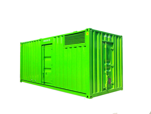 Generador diesel de espera de arranque eléctrico refrigerado por agua de 75 dB con regulación de voltaje de ± 1%