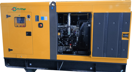esfuerzo de torsión diesel Genset eléctrico silencioso del sistema de generador de 72dB 300kw Cummins alto