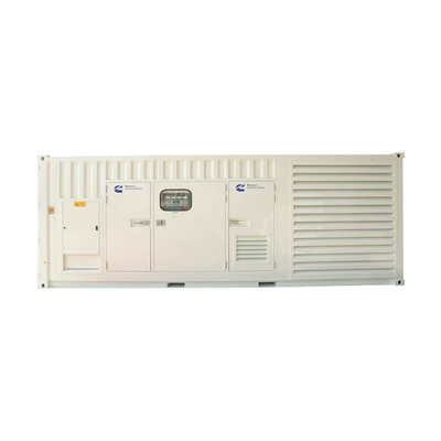 Generador diesel de la prueba industrial de los sonidos del generador de Cummins de la emergencia de 60HZ 1000kva